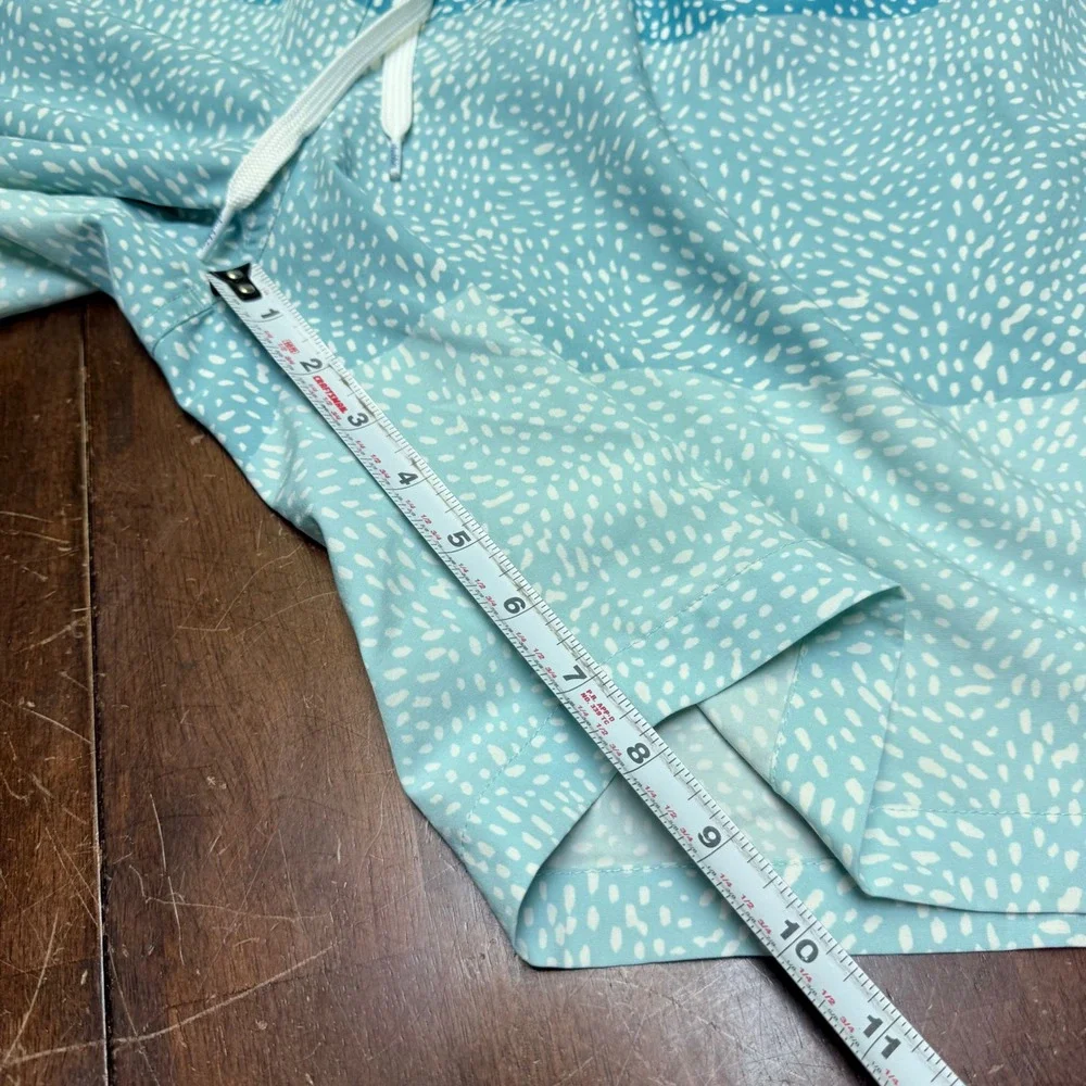 Chubbies Swim Trunks Mens 2XL Blue Ombre Speckled‎ 8